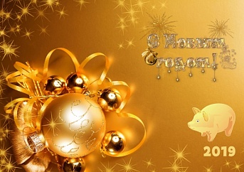 С Новым 2019 годом!