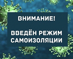 C 31 марта  вводится режим самоизоляции