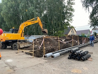 В поселке Аэропорт реконструируют теплотрассу и построят новую котельную